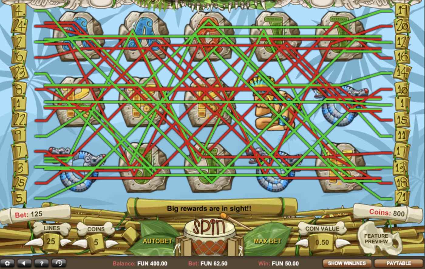 Aztec Secrets: image of main menu