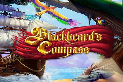 Blackbeard's Compass Online Slot Logo