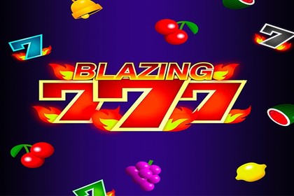 Blazing 777 Online Slot Logo
