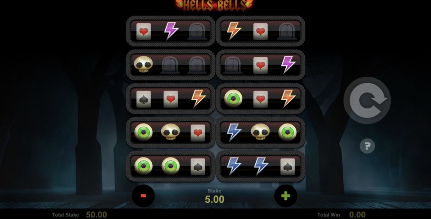 Blazing Hells Bells: image of main menu