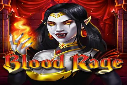 Blood Rage Online Slot Logo
