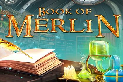Book Of Merlin Online Slot Logo