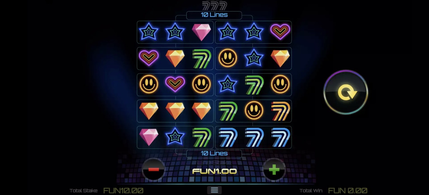 Disco 777: image of main menu