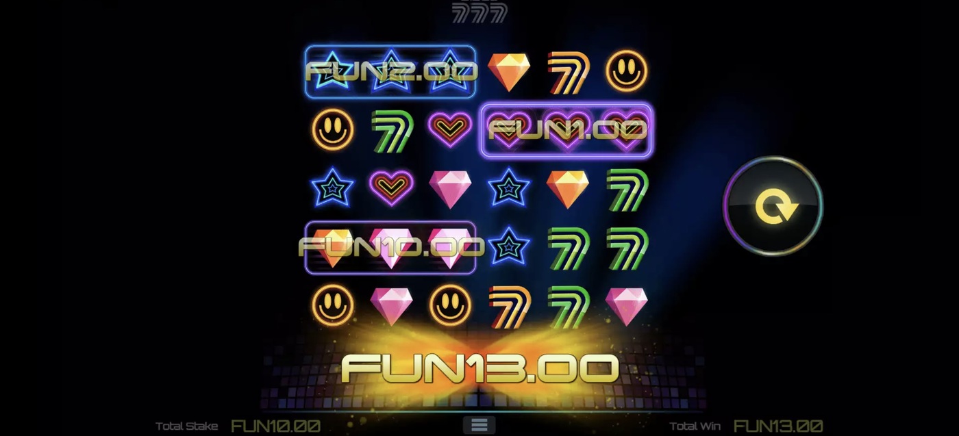 Disco 777: image of winning