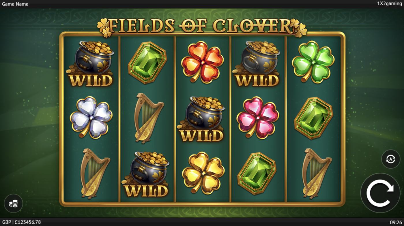 Fields of Clover: image of main menu