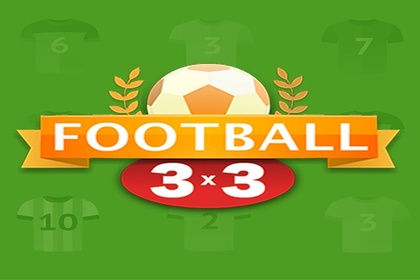 Football 3X3 Online Slot Logo