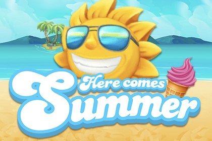 Here Comes Summer Online Slot Logo