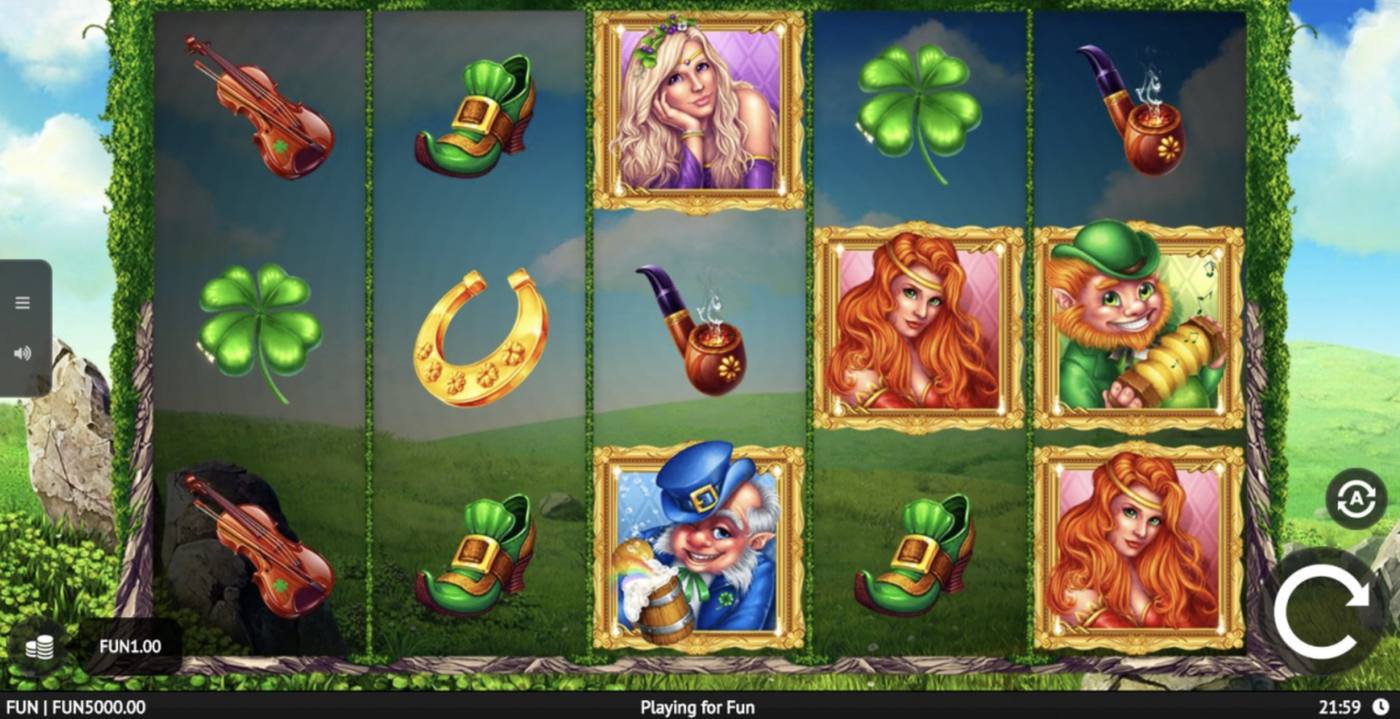 Irish Love: image of main menu