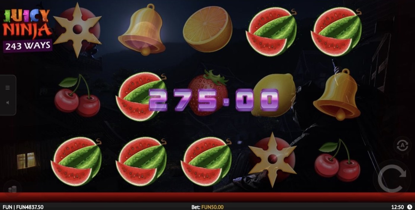 Juicy Ninja: image of winning