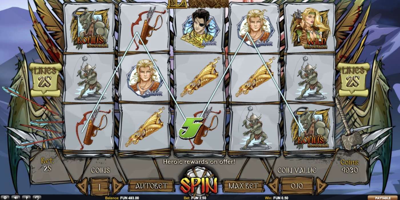 Legend Lore: image of winning