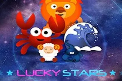 Lucky Stars Online Slot Logo