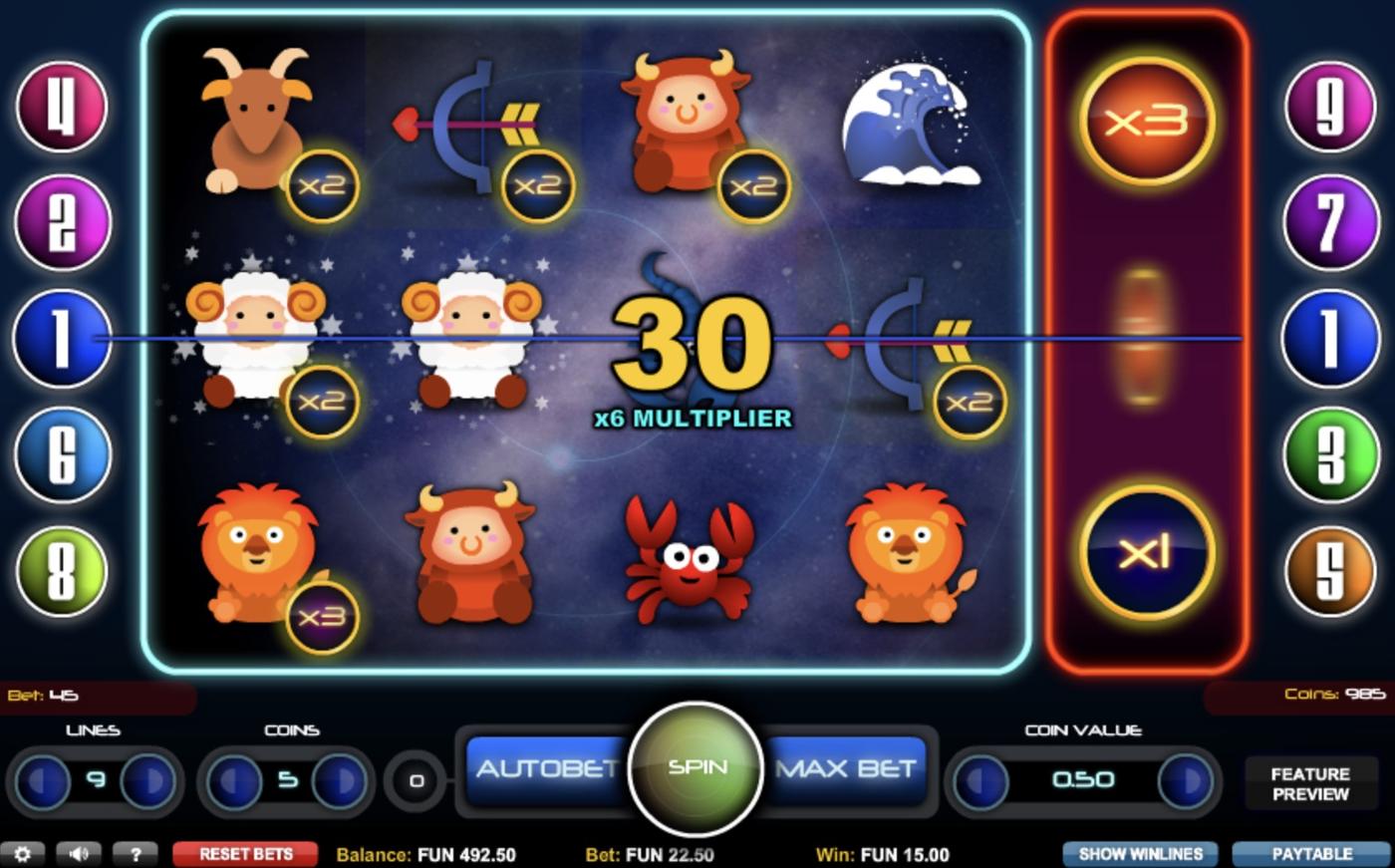Lucky Stars: image of winning