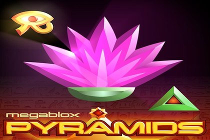 Megablox Pyramids Online Slot Logo
