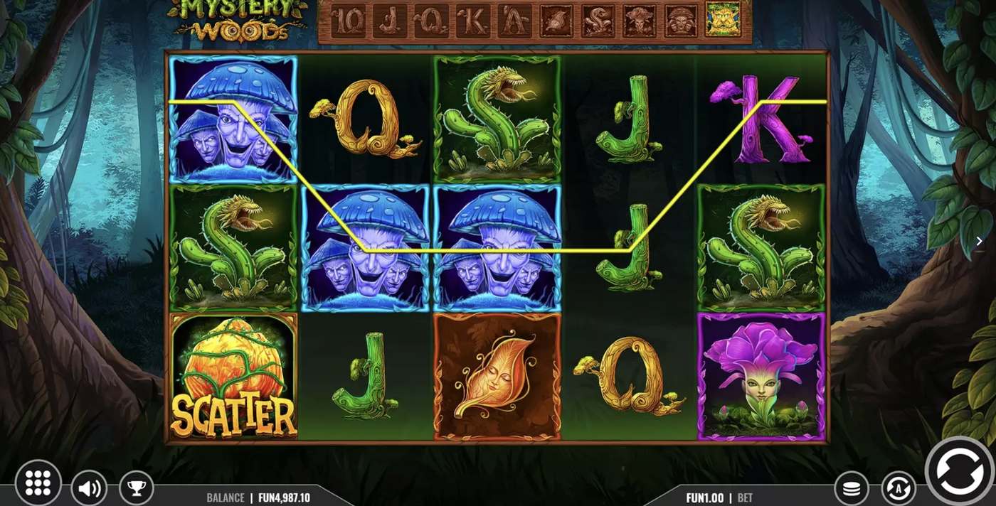Mystery Woods: image of winning