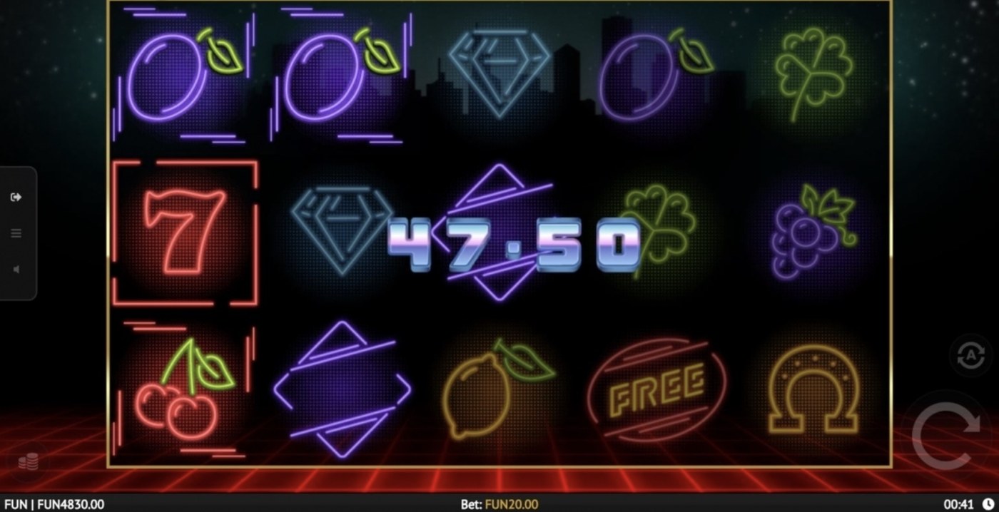 Neon Fruit Cityscape: image of winning