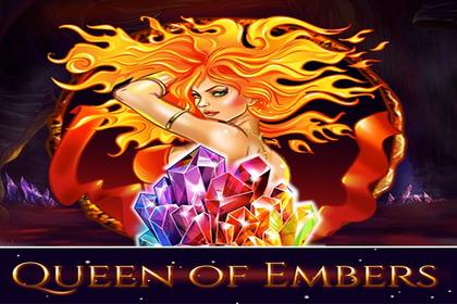 Queen of Embers Online Slot Logo