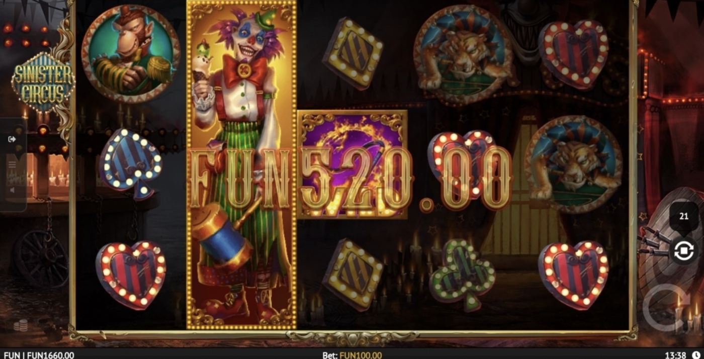 Sinister Circus: image of winning