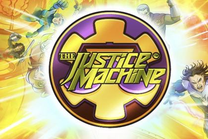 The Justice Machine Online Slot Logo