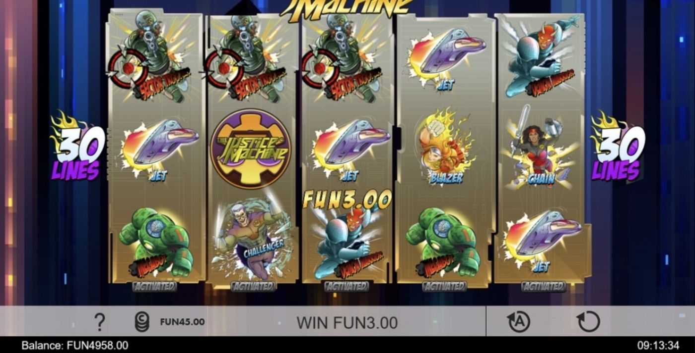 The Justice Machine: image of winning