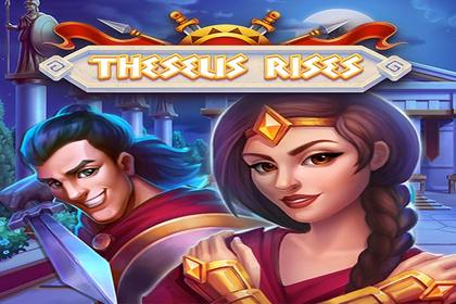 Theseus Rises Online Slot Logo