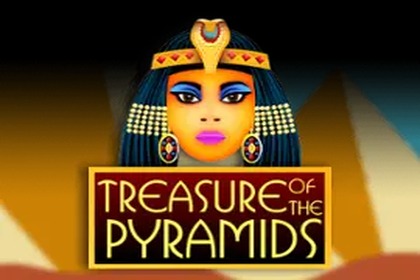 Treasure of the Pyramids Online Slot Logo