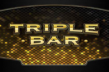 Triple Bar Online Slot Logo