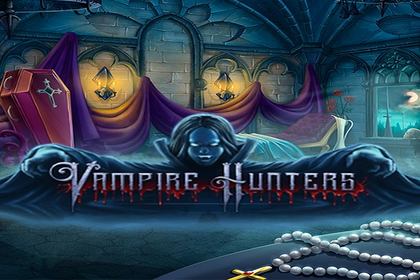 Vampire Hunters Online Slot Logo