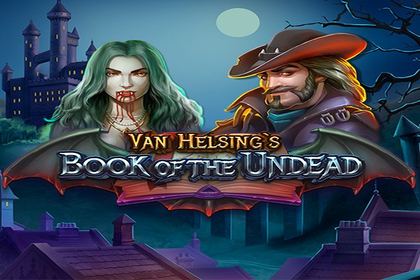 Van Helsing's Book Of The Undead Online Slot Logo