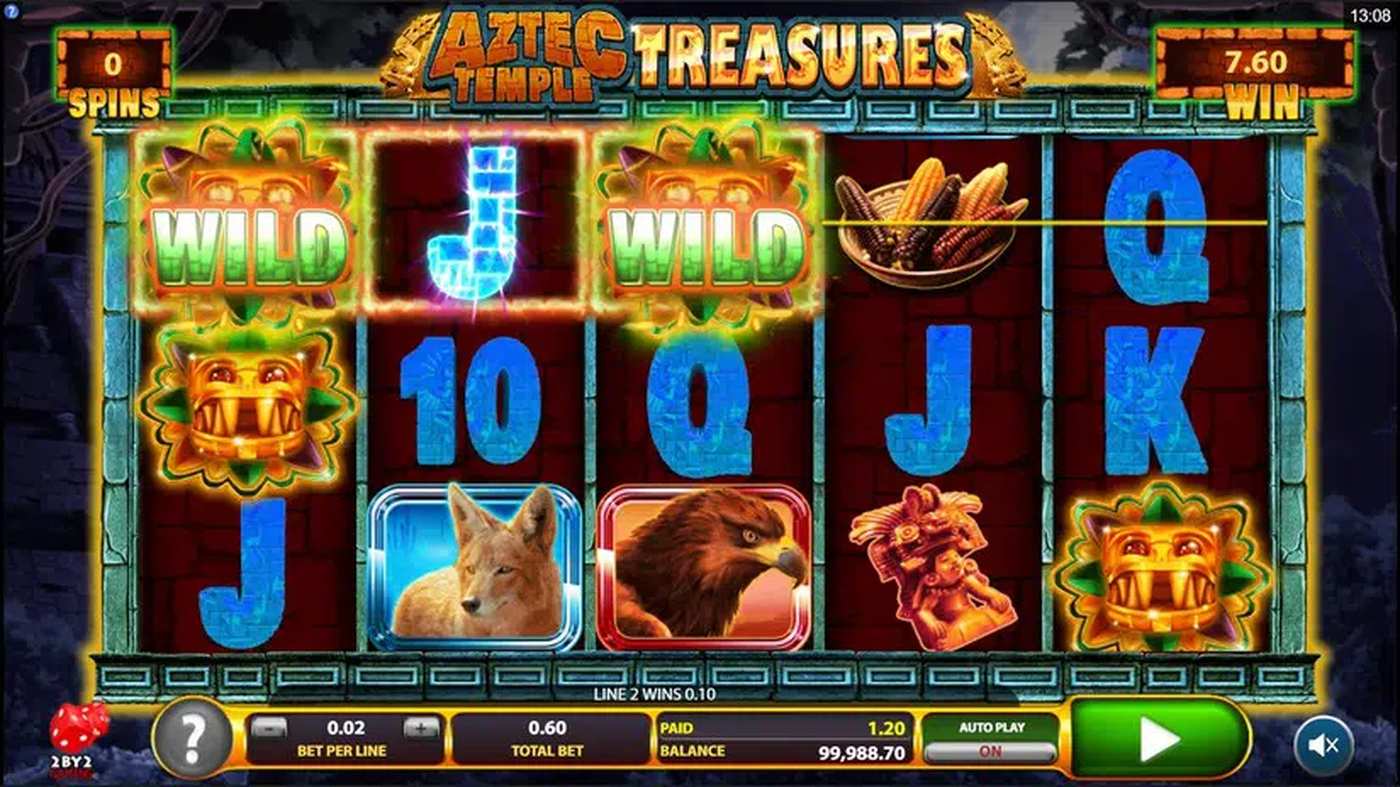 Aztec Temple Treasures: image of winning