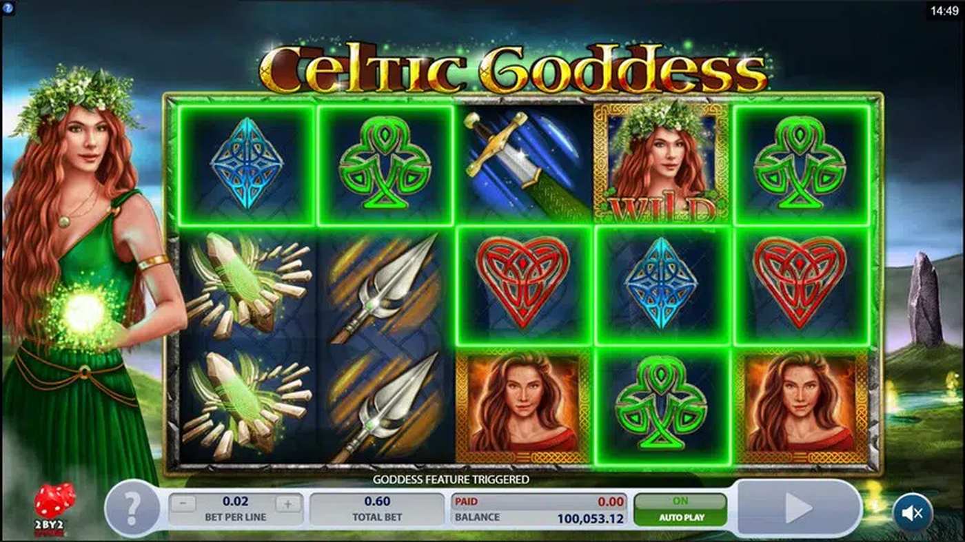 Celtic Goddess: image of winning