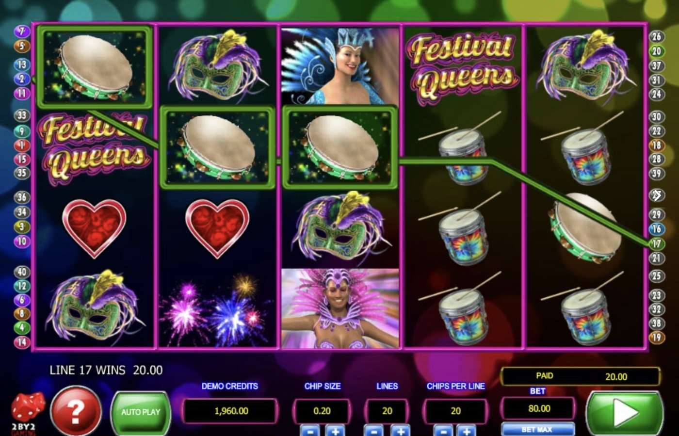 Festival Queen: image of winning