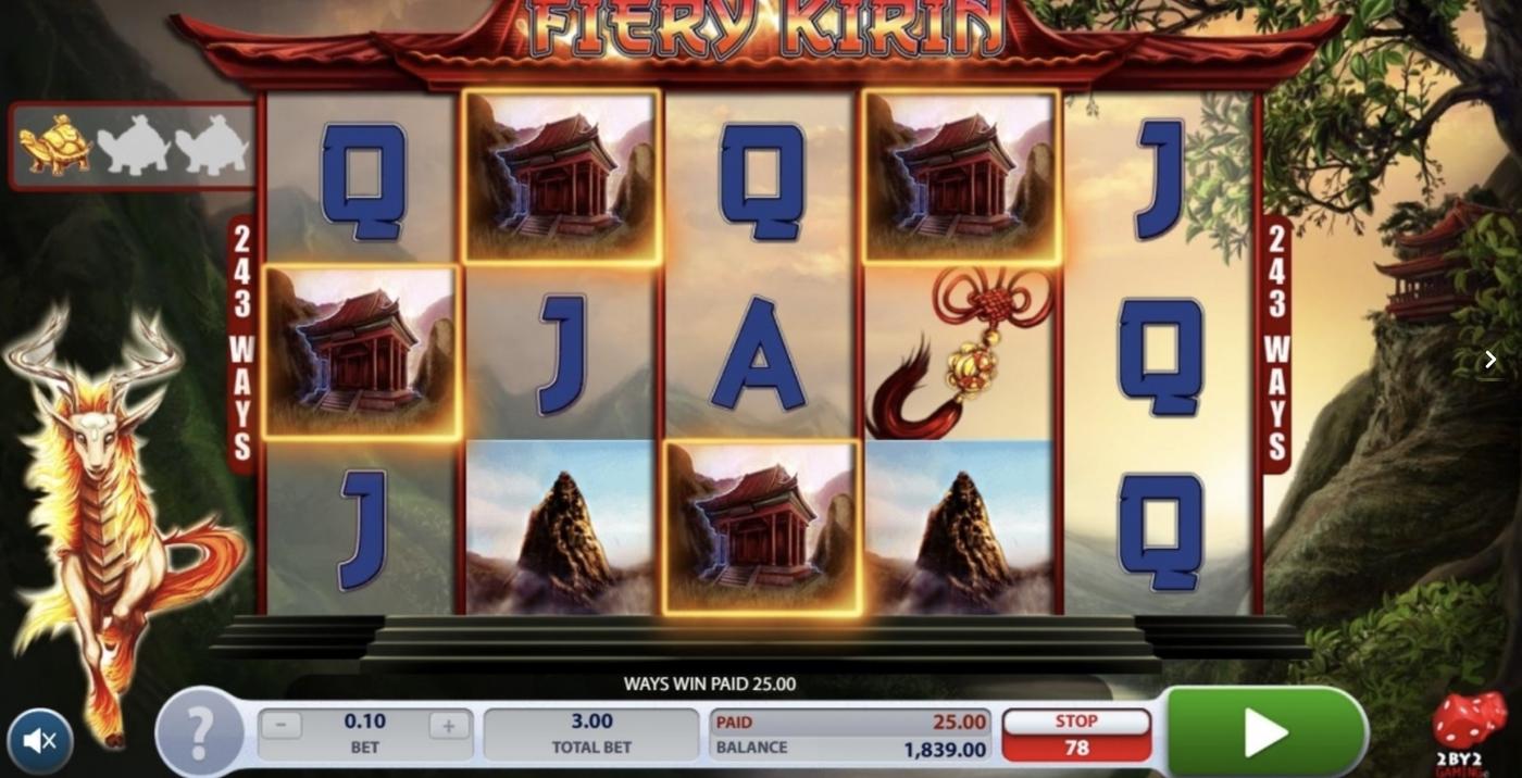 Fiery Kirin: image of winning
