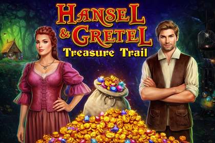 Hansel and Gretel Treasure Trail Online Slot Logo