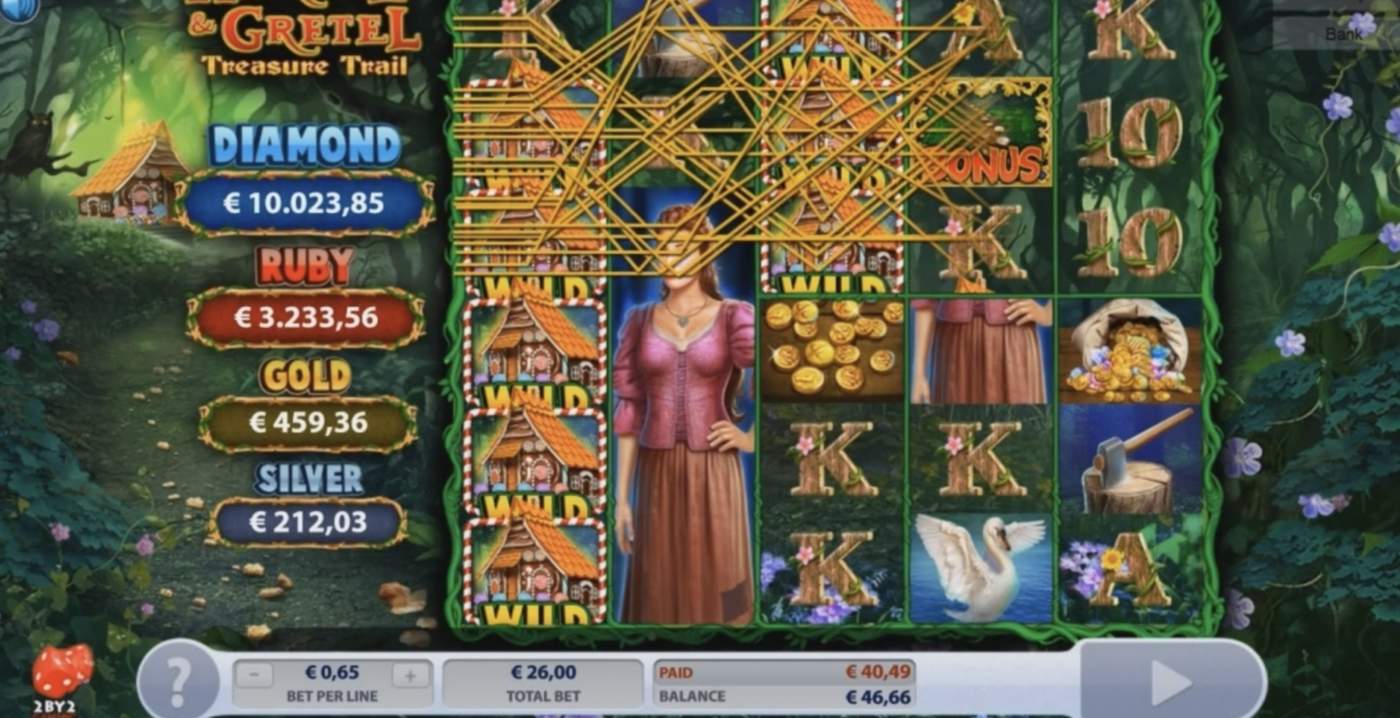 Hansel and Gretel Treasure Trail: image of winning