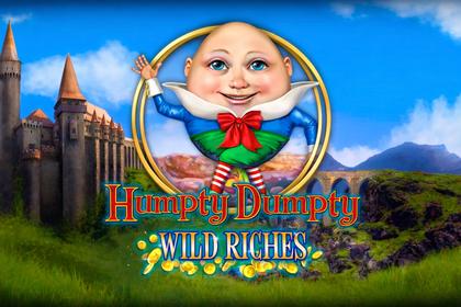 Humpty Dumpty Wild Riches Online Slot Logo