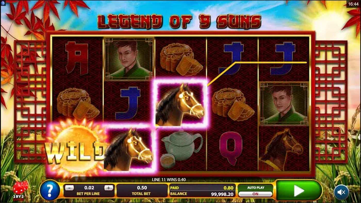 Legend of 9 Suns: image of main menu