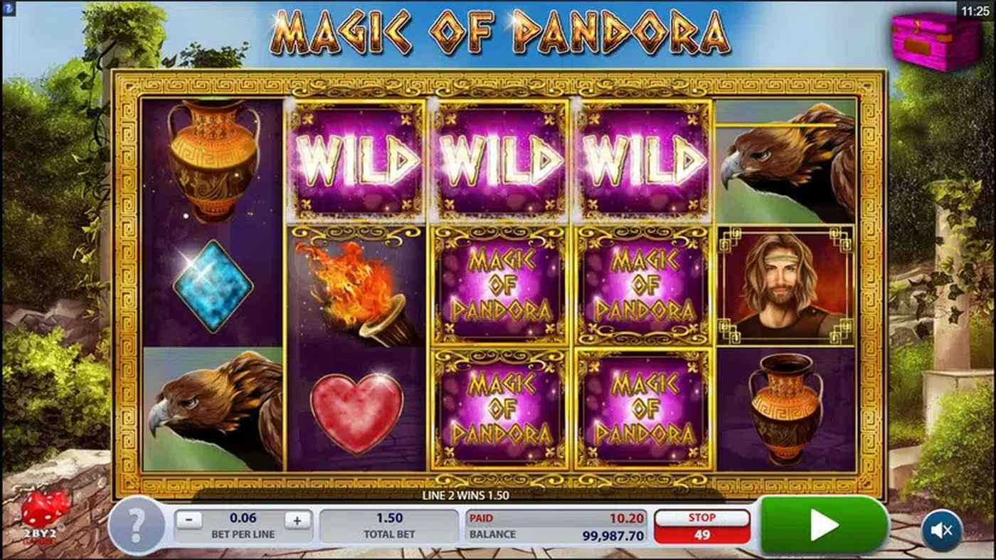 Magic of Pandora: image of winning