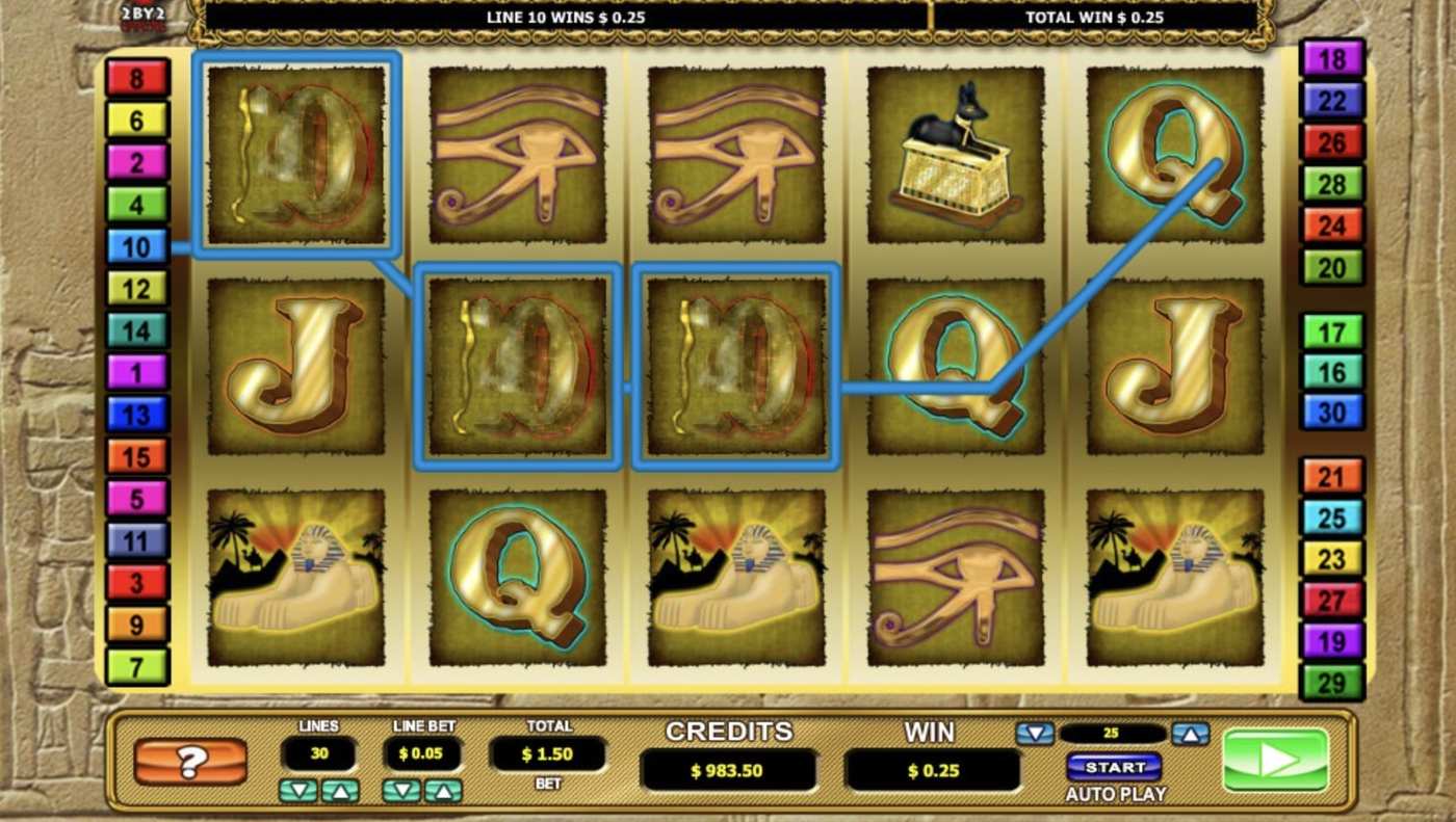 Secrets of the Tomb: image of winning