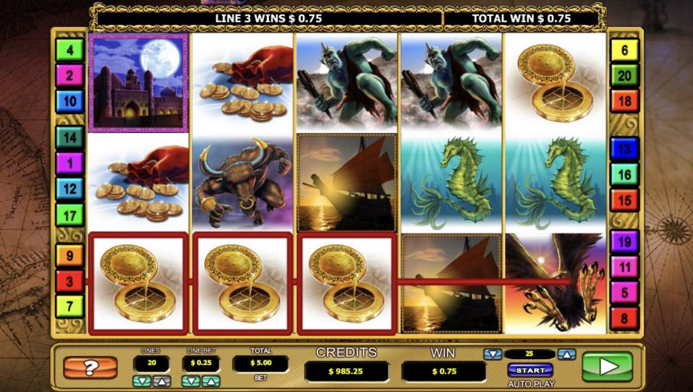 The Voyages of Sinbad: image of winning