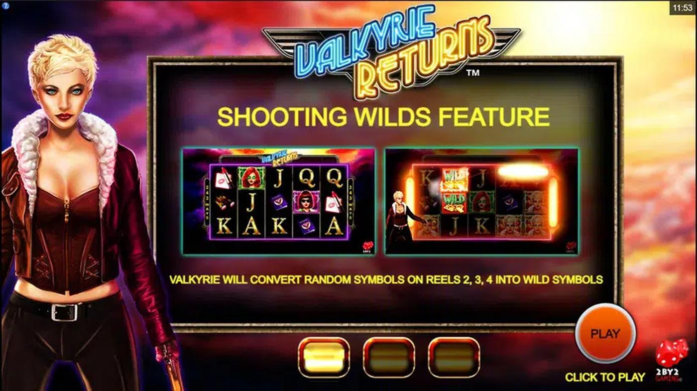Valkyrie Returns: image of main menu