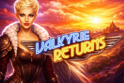 Valkyrie Returns Online Slot Logo