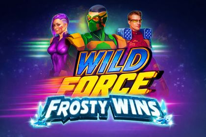 Wild Force Frosty Wins Online Slot Logo
