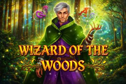 Wizard of the Woods Online Slot Logo
