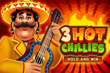 3 Hot Chillies Online Slot Logo