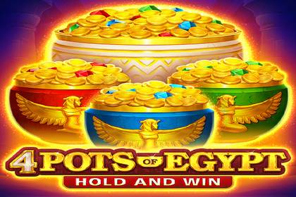 4 Pots of Egypt Online Slot Logo