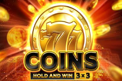 777 Coins Online Slot Logo