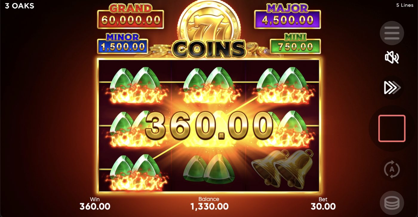 777 Coins: image of winning