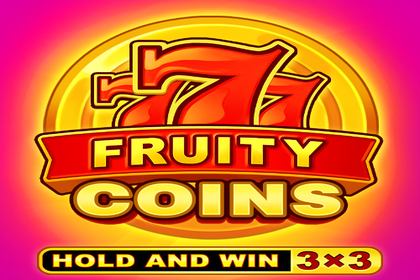 777 Fruity Coins Online Slot Logo