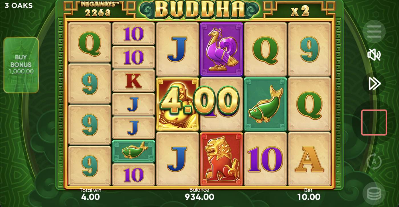 Buddha Megaways: image of winning
