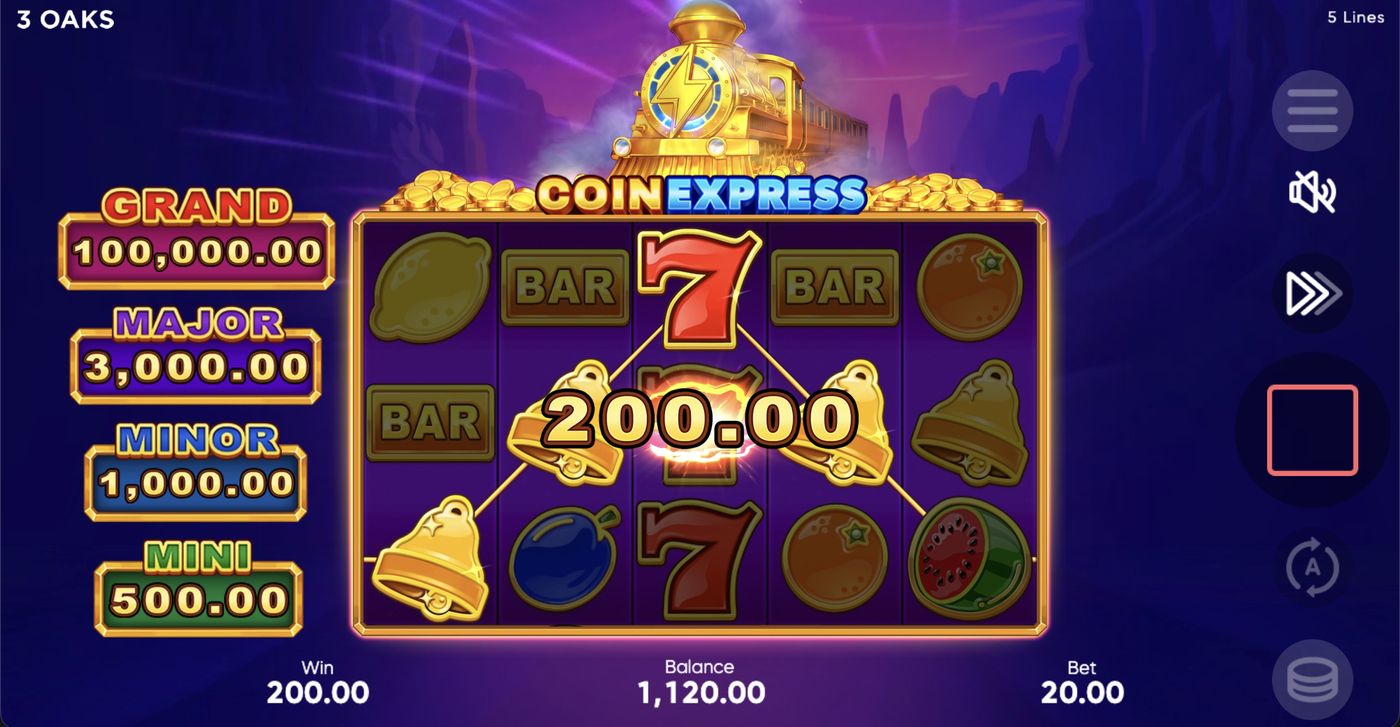 Coin Express: image of winning